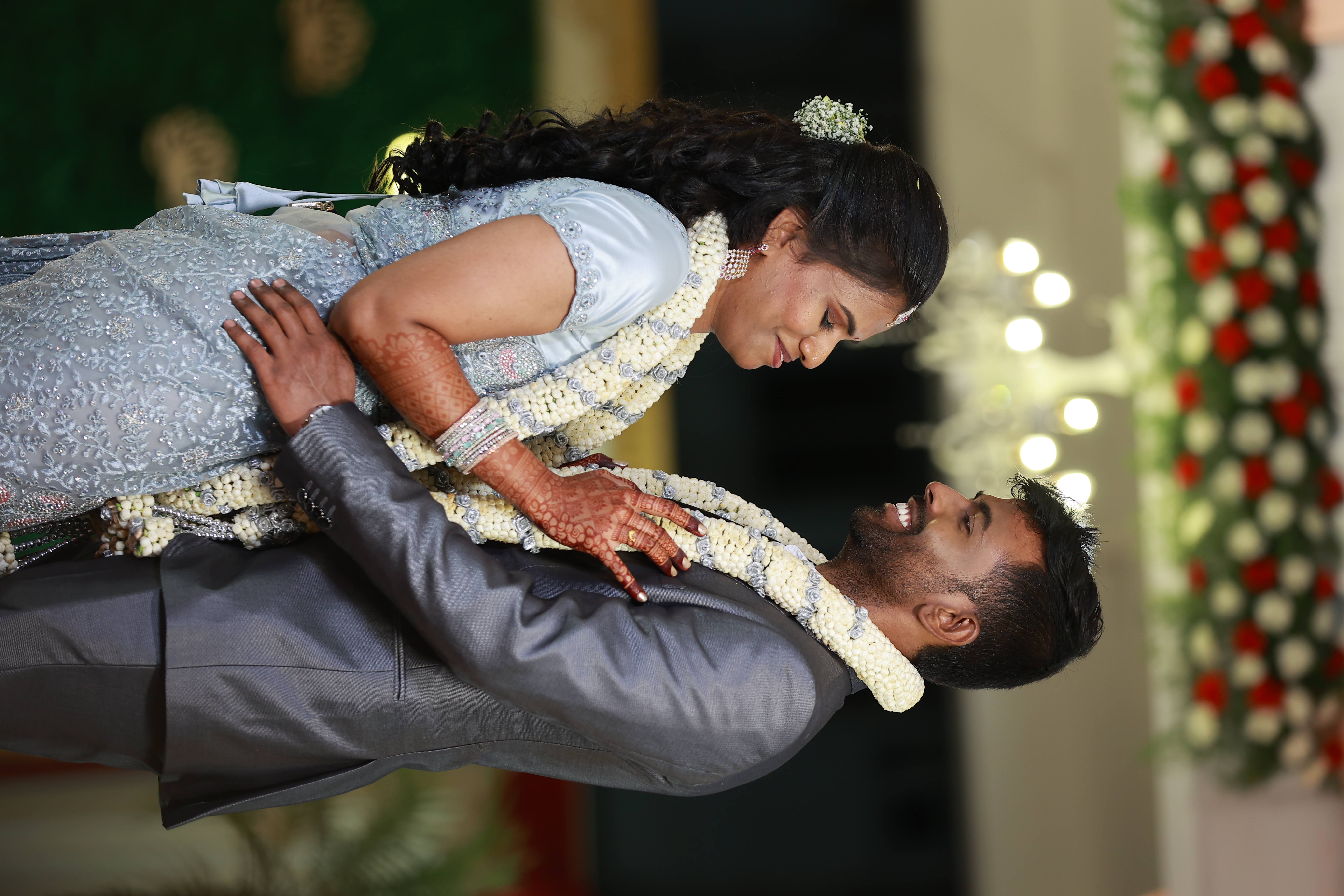 Couple in romantic setting