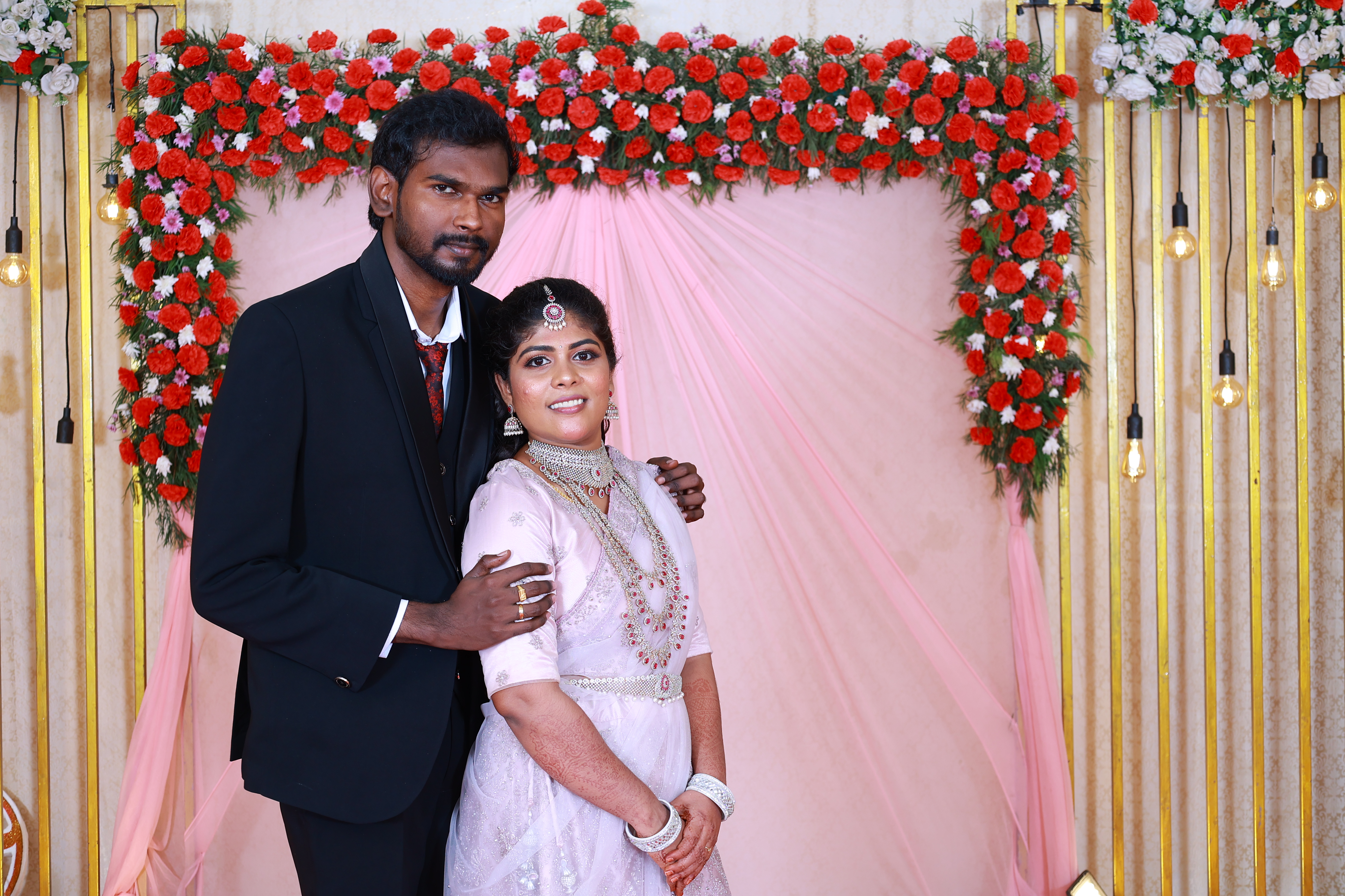 Couple in traditional clothing